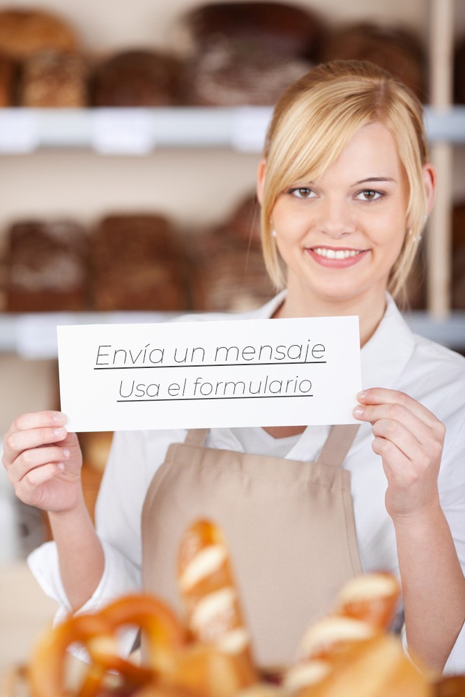 envía un mensaje