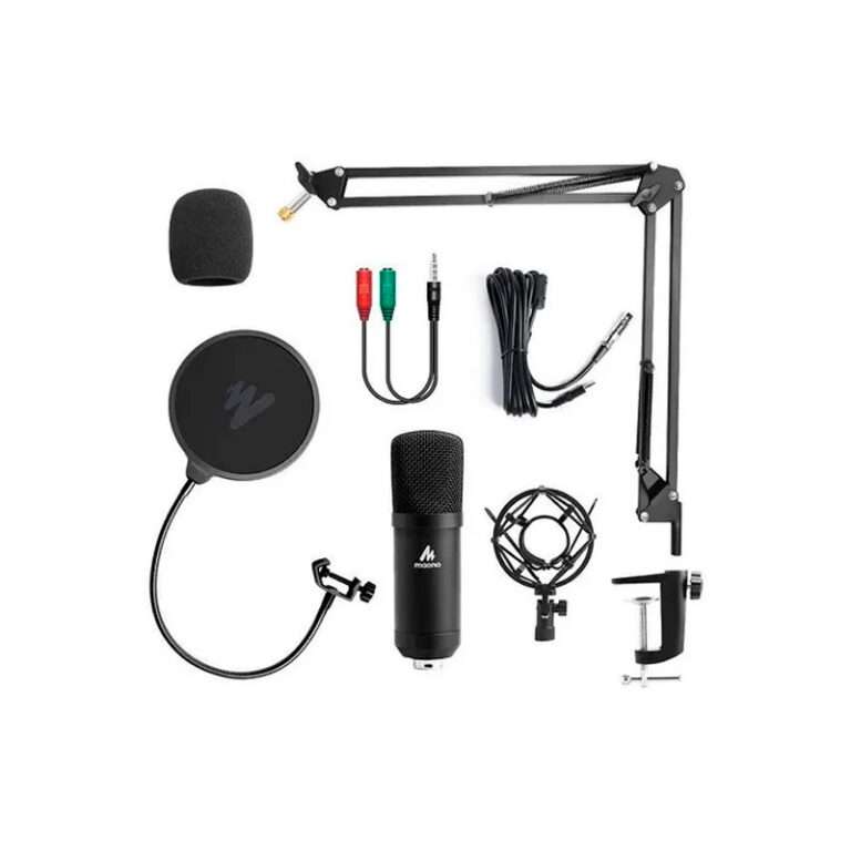 Kit Microfono Profesional Maono Condensador Podcast